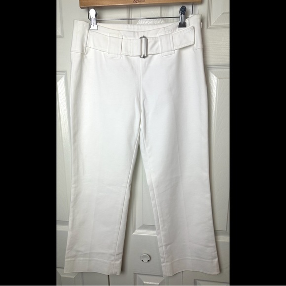 Pantalon Capri INC International Concepts Blanc Taille 4 (Neuf Avec étiquettes)